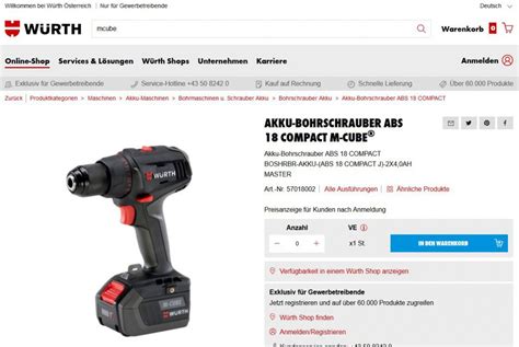 wuerth online shop.